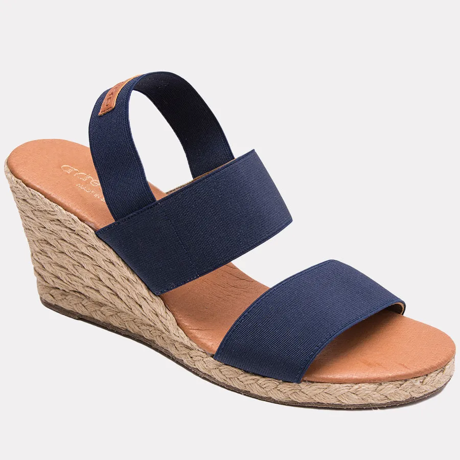 Allison Neutral Espadrille Wedge