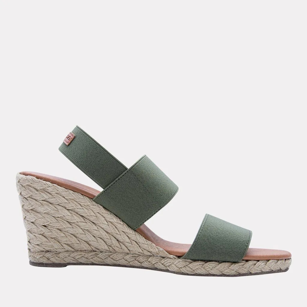 Allison Neutral Espadrille Wedge