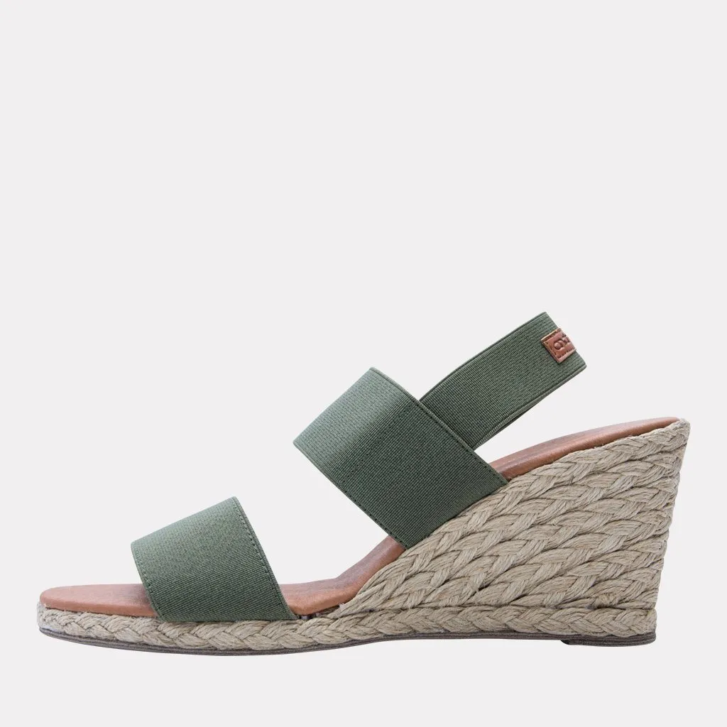 Allison Neutral Espadrille Wedge