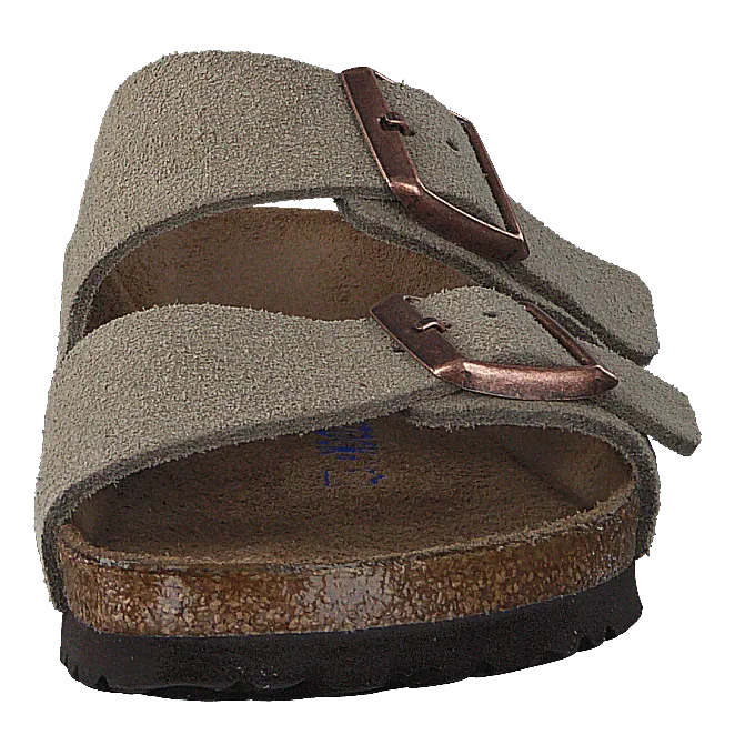 Arizona Soft Footbed Narrow Taupe Suede