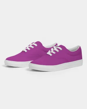 Bright Purple Women's Canvas Sneakers | Women's | Bright Pure Purple | C38M100Y0K0