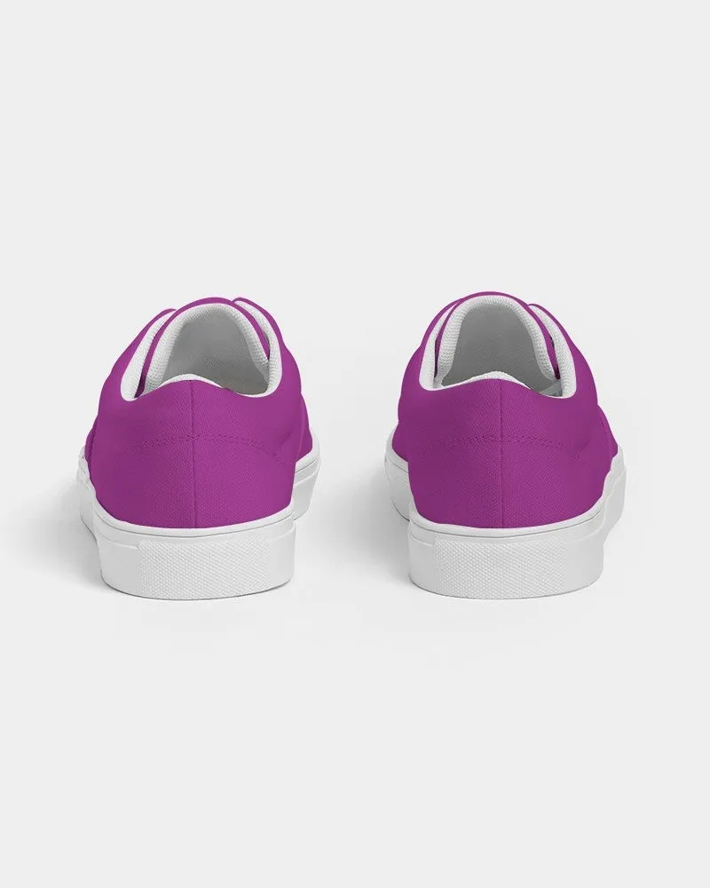 Bright Purple Women's Canvas Sneakers | Women's | Bright Pure Purple | C38M100Y0K0