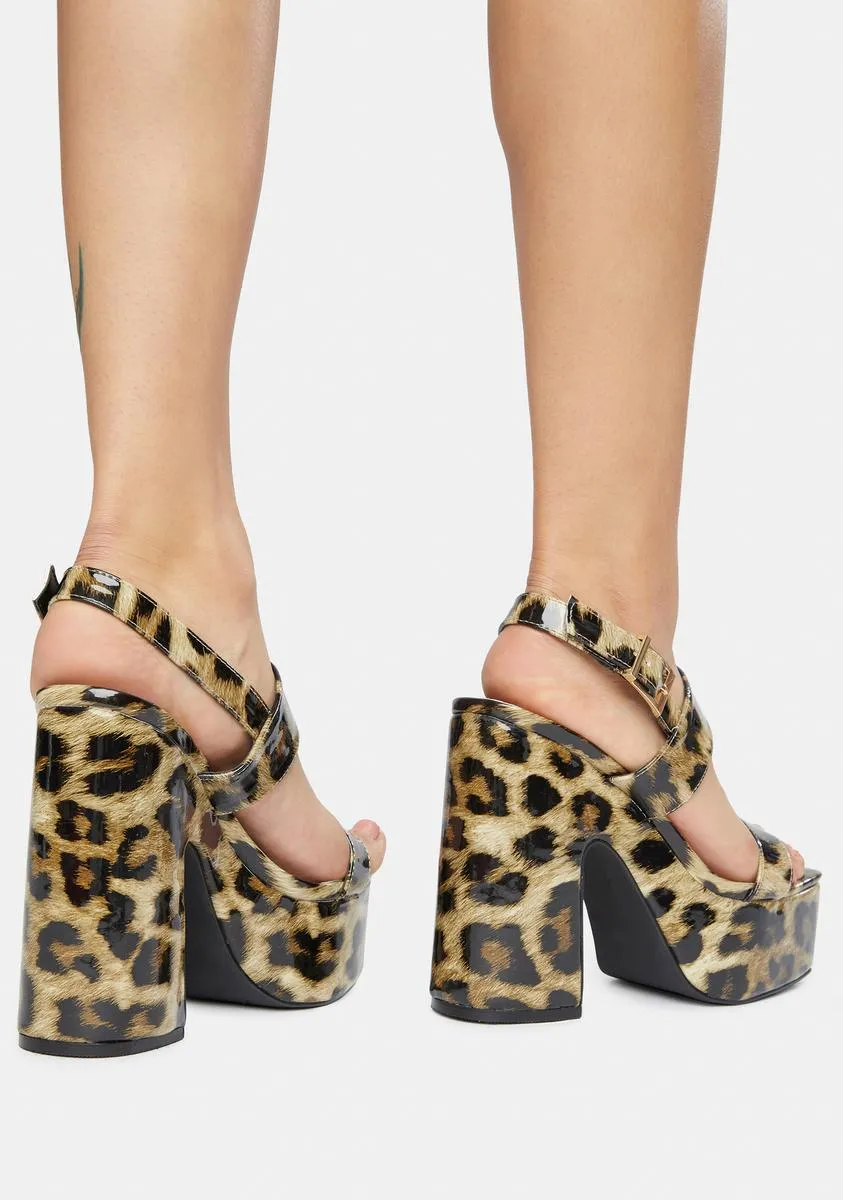 Catty Way Back Home Buckle Heels