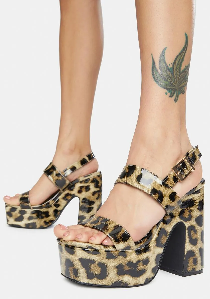 Catty Way Back Home Buckle Heels