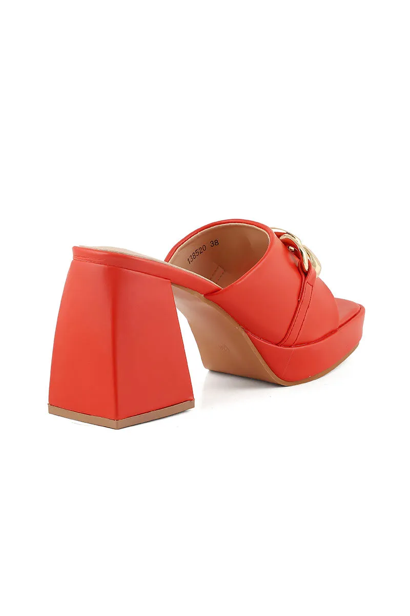 Formal Slip On I38520-Red