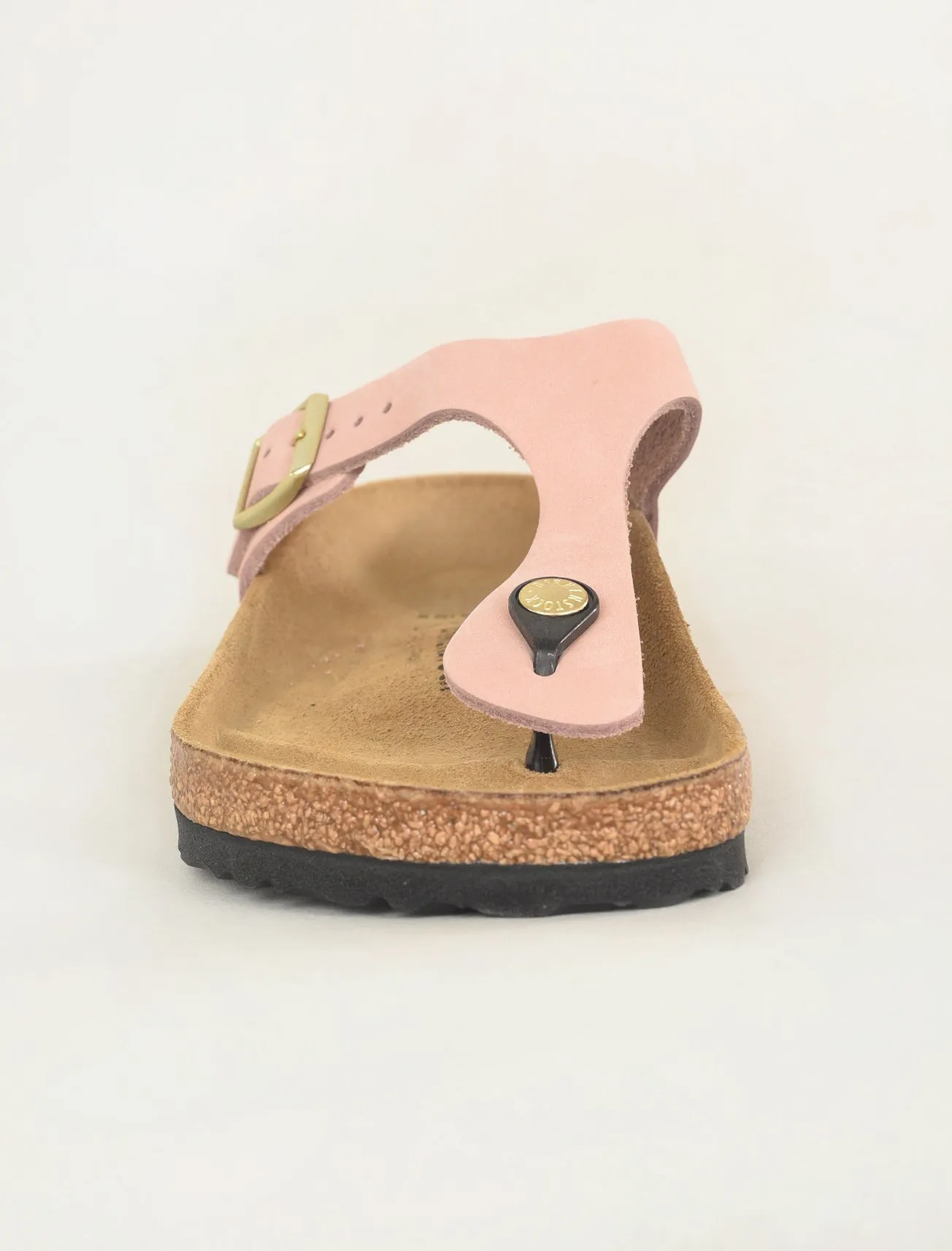 Gizeh Nubuk Sandal, Soft Pink