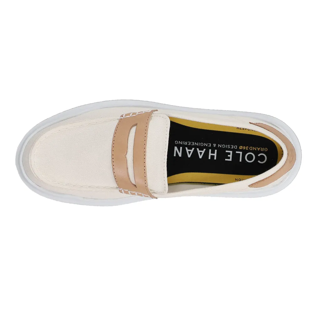 GrandPro Rally Canvas Penny Loafers