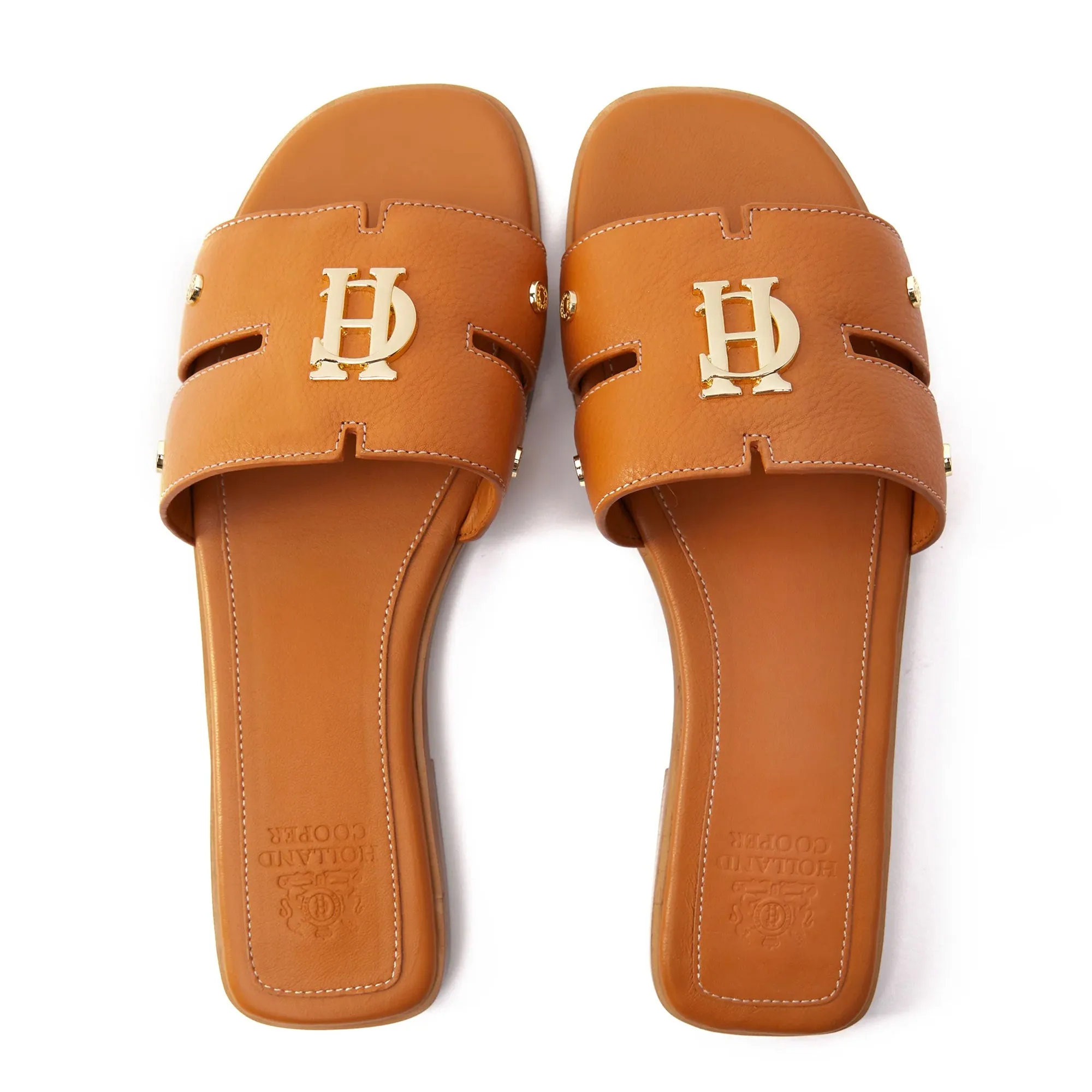 Holland Cooper Ladies Monogram Slides