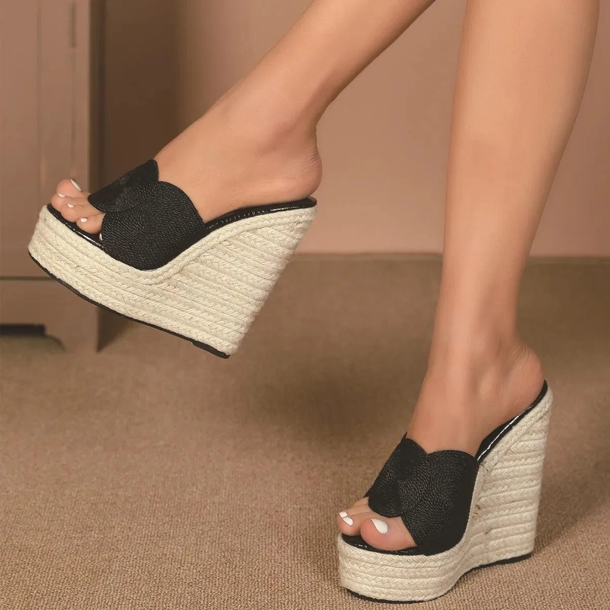 Kimberly Espadrilles Platform Wedges