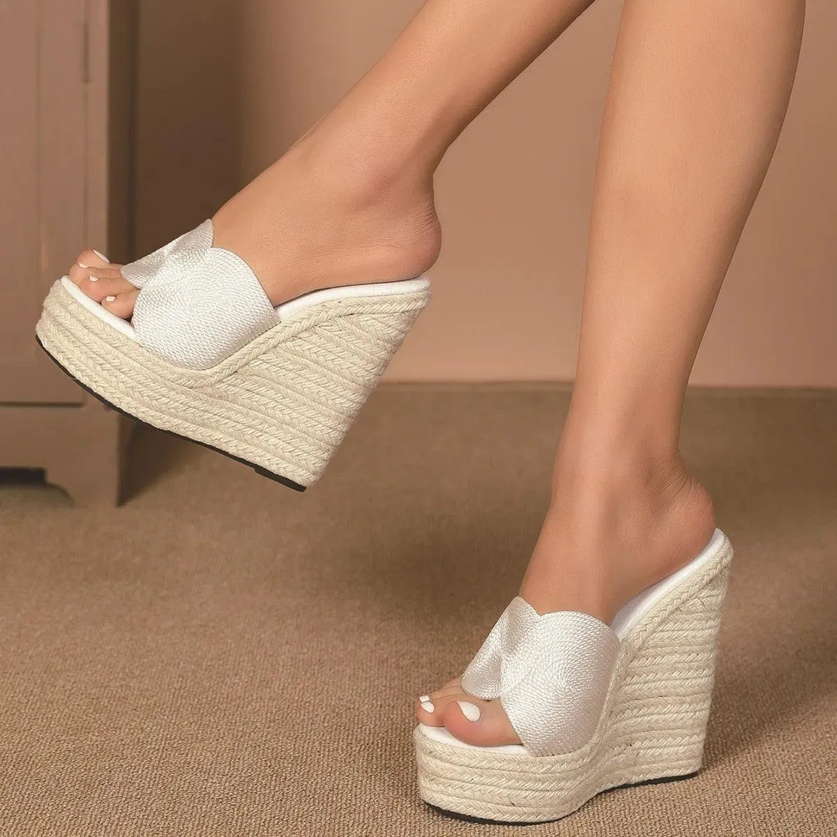 Kimberly Espadrilles Platform Wedges