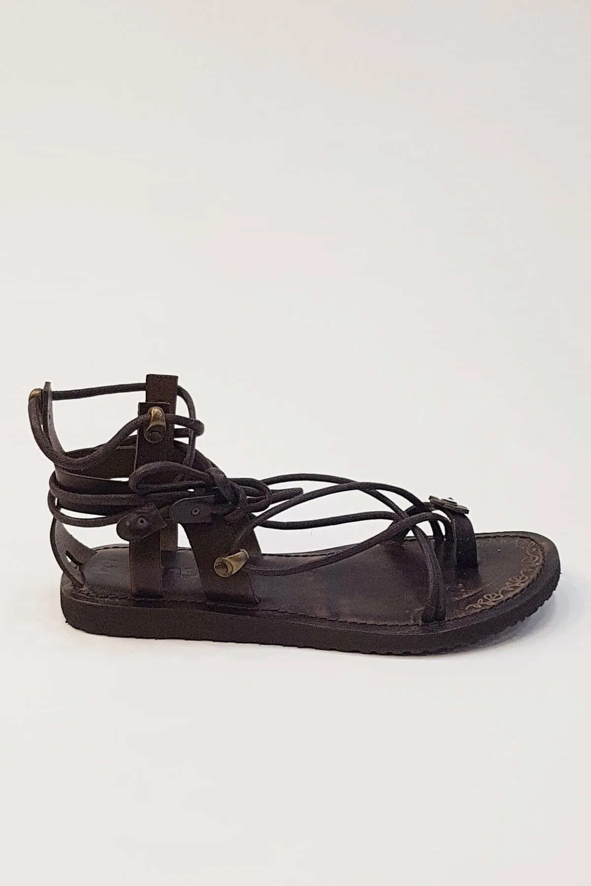 Ladies Strappy Cute Leather Sandals