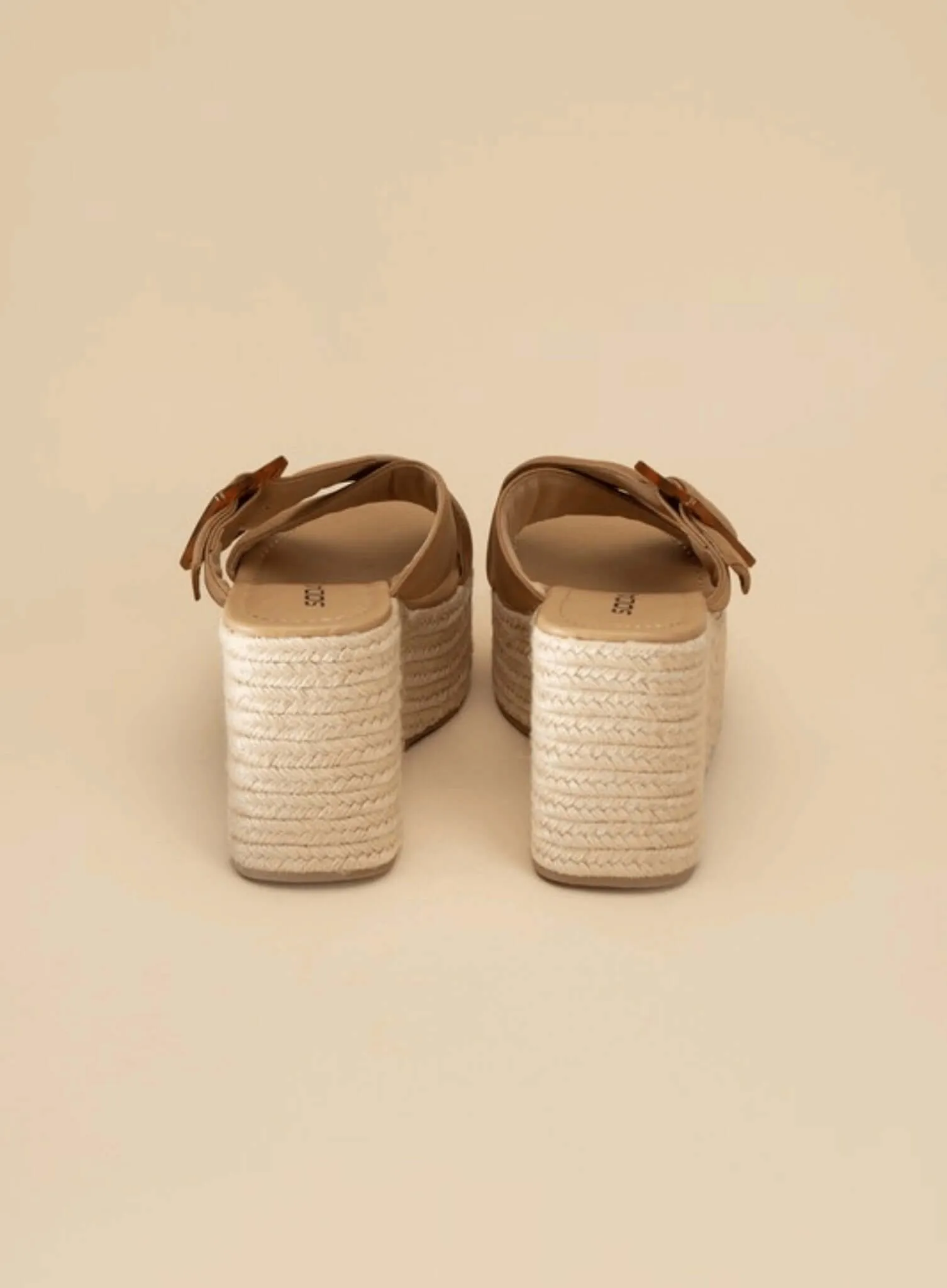 Manta Espadrille Platform Slides