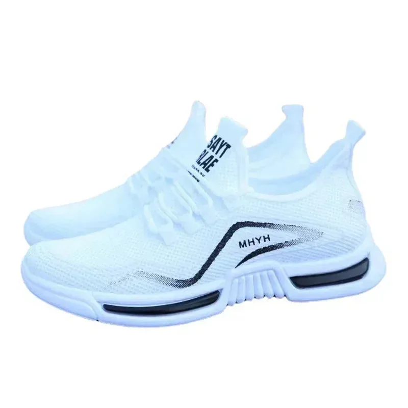 Men Shoes Casual Yez Fashion Sneakers Slip on Male Sport Running Shoes Breathable Training Walking Tennis Flats