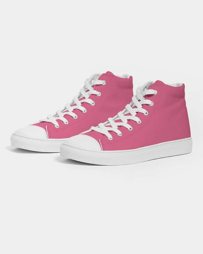 Midtone Pink High-Top Canvas Sneakers | Men's | C0M80Y20K0