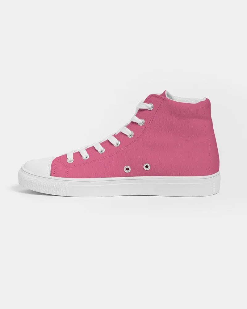 Midtone Pink High-Top Canvas Sneakers | Men's | C0M80Y20K0