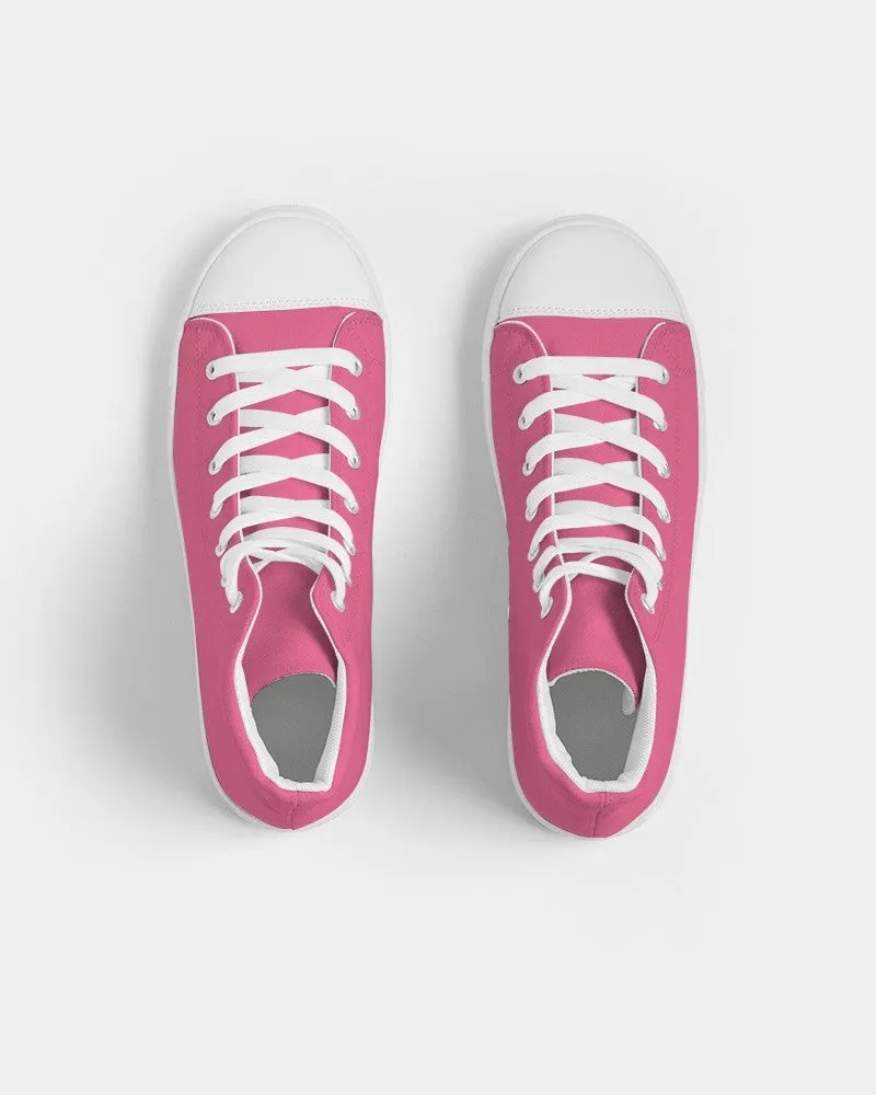 Midtone Pink High-Top Canvas Sneakers | Men's | C0M80Y20K0