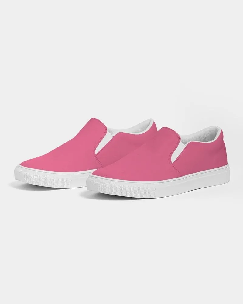 Midtone Pink Slip-On Canvas Sneakers | Women's | C0M80Y20K0