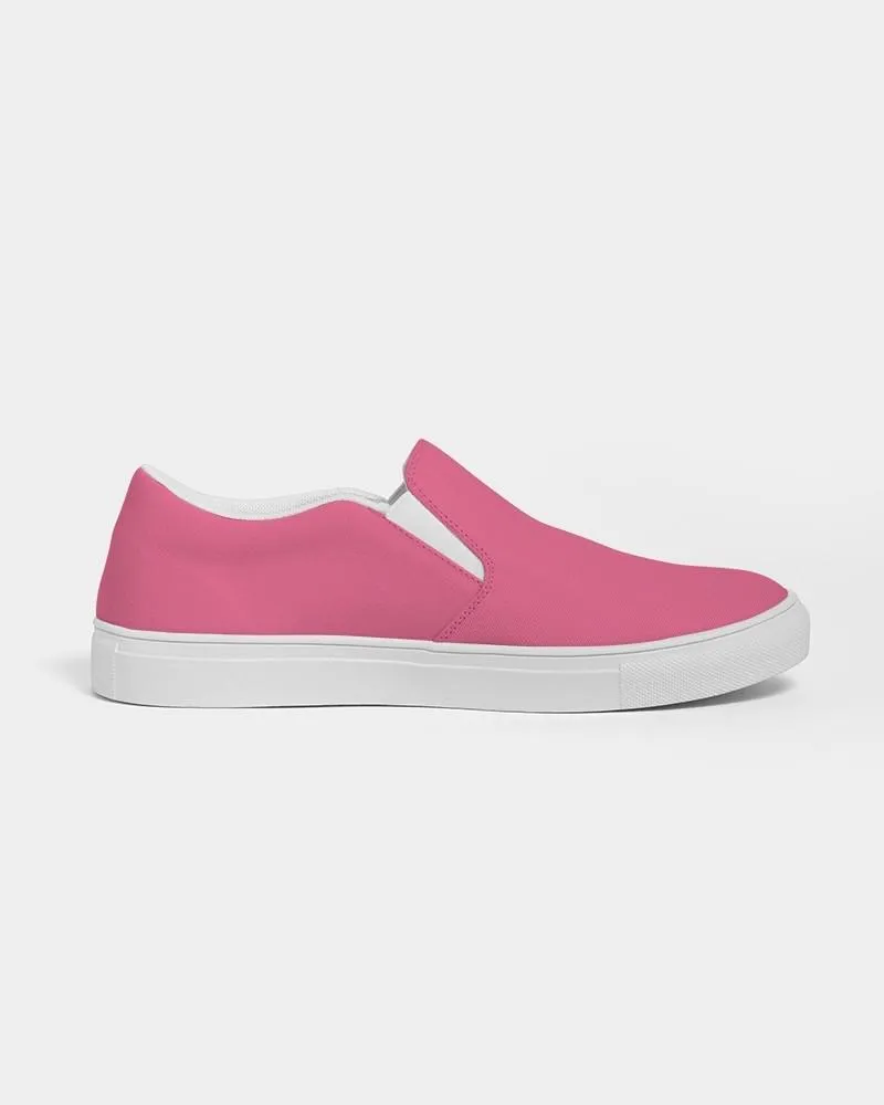 Midtone Pink Slip-On Canvas Sneakers | Women's | C0M80Y20K0