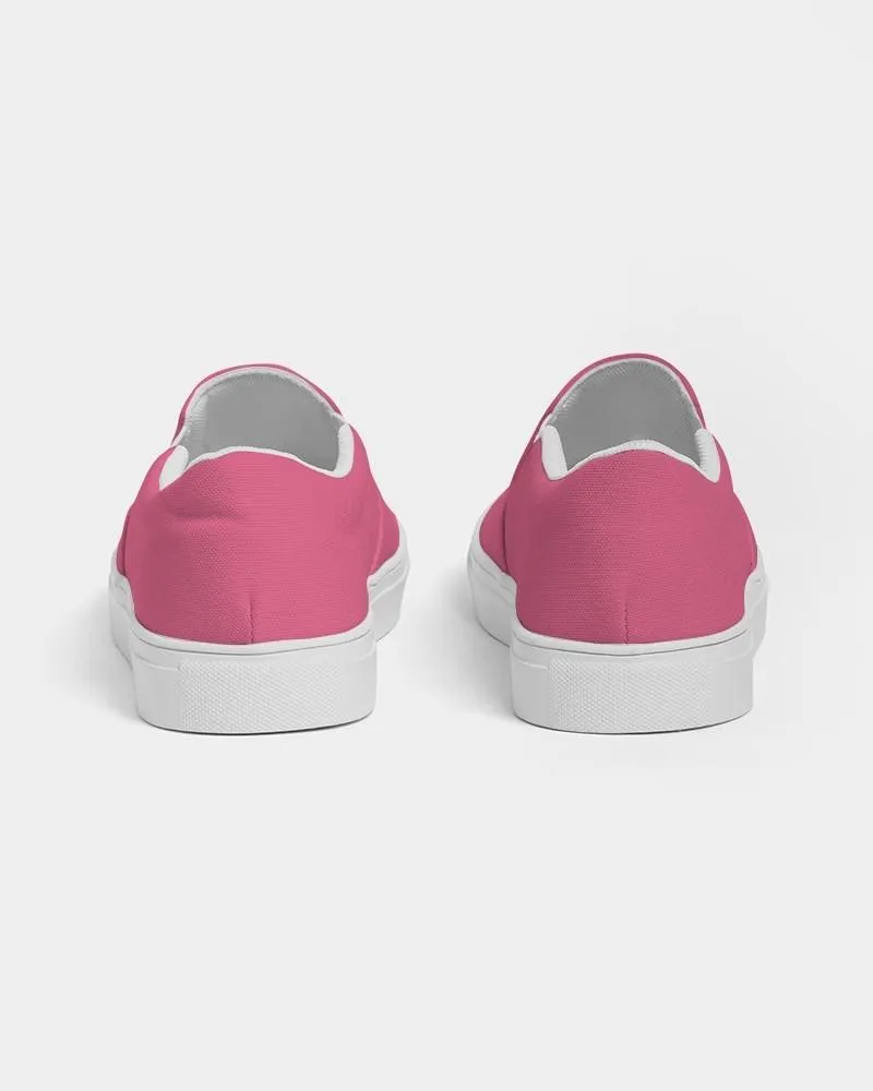 Midtone Pink Slip-On Canvas Sneakers | Women's | C0M80Y20K0