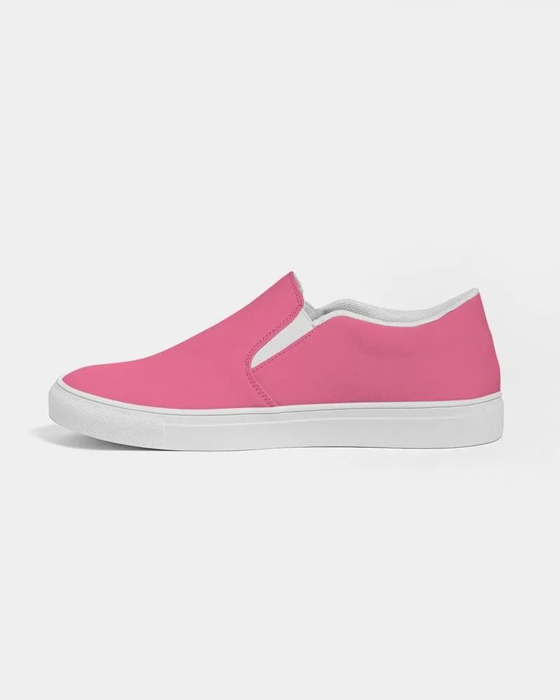 Midtone Pink Slip-On Canvas Sneakers | Women's | C0M80Y20K0