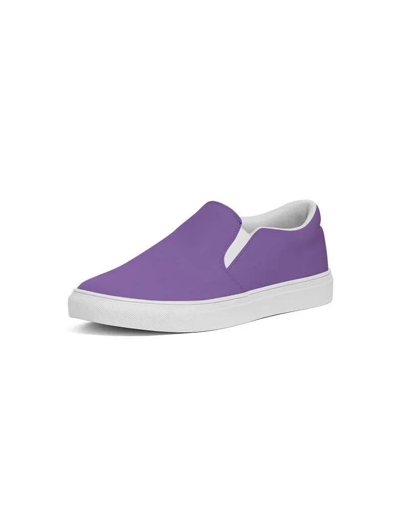 Midtone Violet Slip-On Canvas Sneakers | Men's | C60M80Y0K0