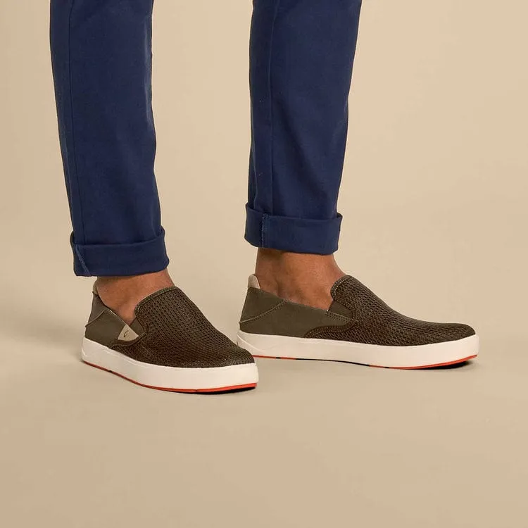 OluKai Men's Lae'ahi Slip Ons- Kona