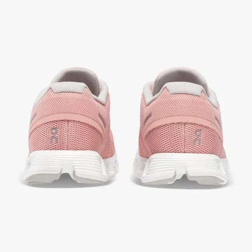 On Cloud Women's Cloud 5 Running Shoes- Rose/Shell