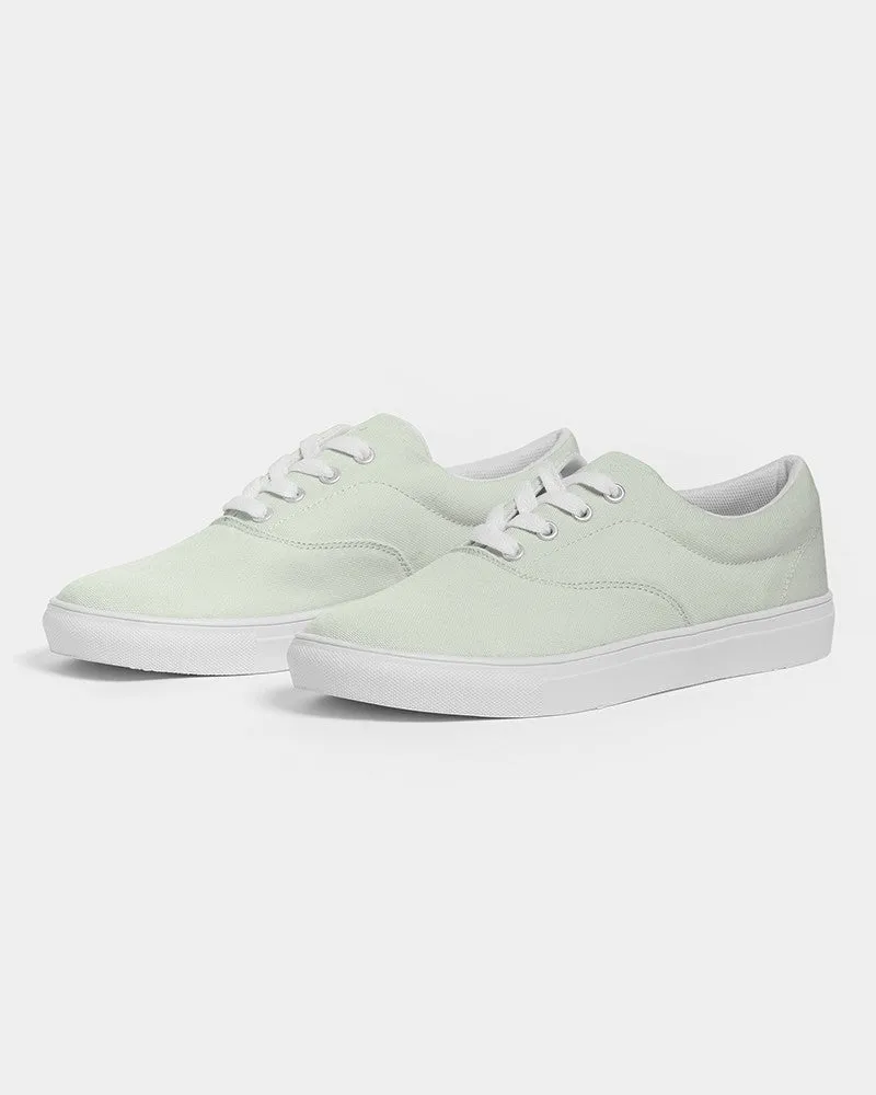 Pale Warm Green Men's Canvas Sneakers | Men's | Bright Pale Warm Green | C5M0Y10K0