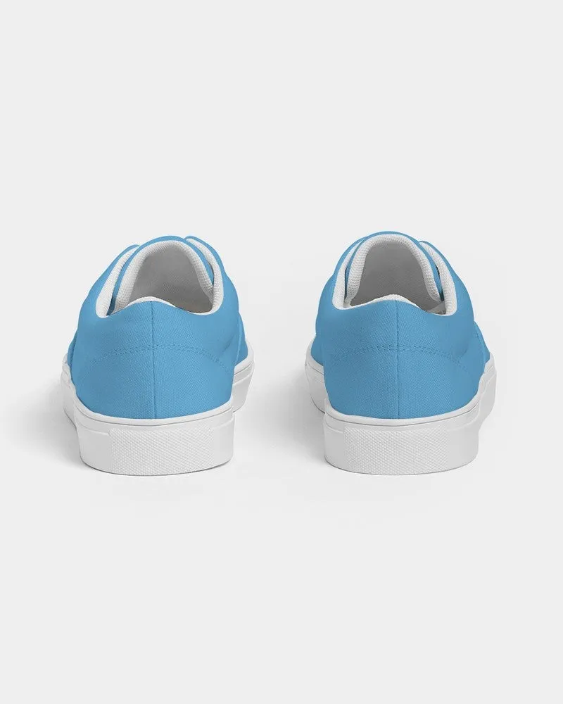 Pastel Cyan Men's Canvas Sneakers | Men's | Bright Pastel Cyan | C60M15Y0K0