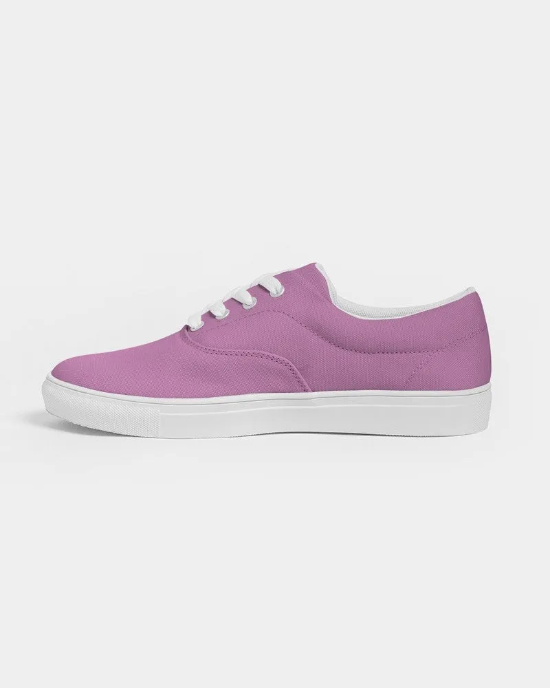 Pastel Magenta Purple Women's Canvas Sneakers | Women's | Bright Pastel Magenta Purple | C15M60Y0K0