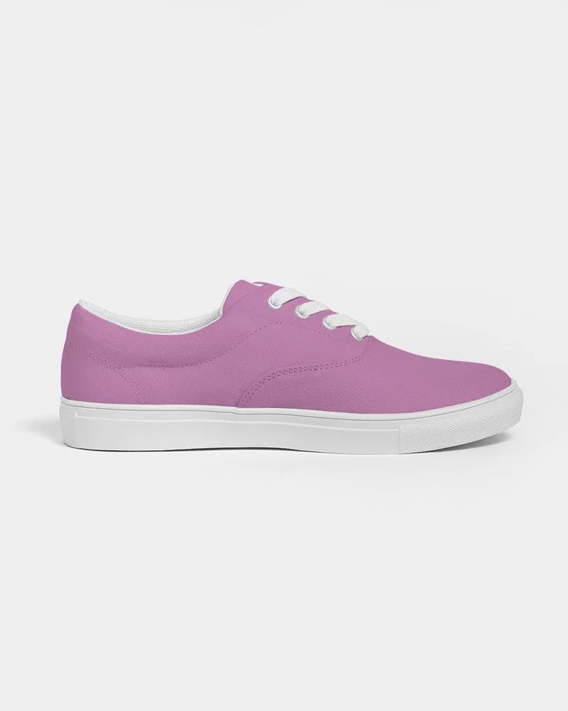 Pastel Magenta Purple Women's Canvas Sneakers | Women's | Bright Pastel Magenta Purple | C15M60Y0K0