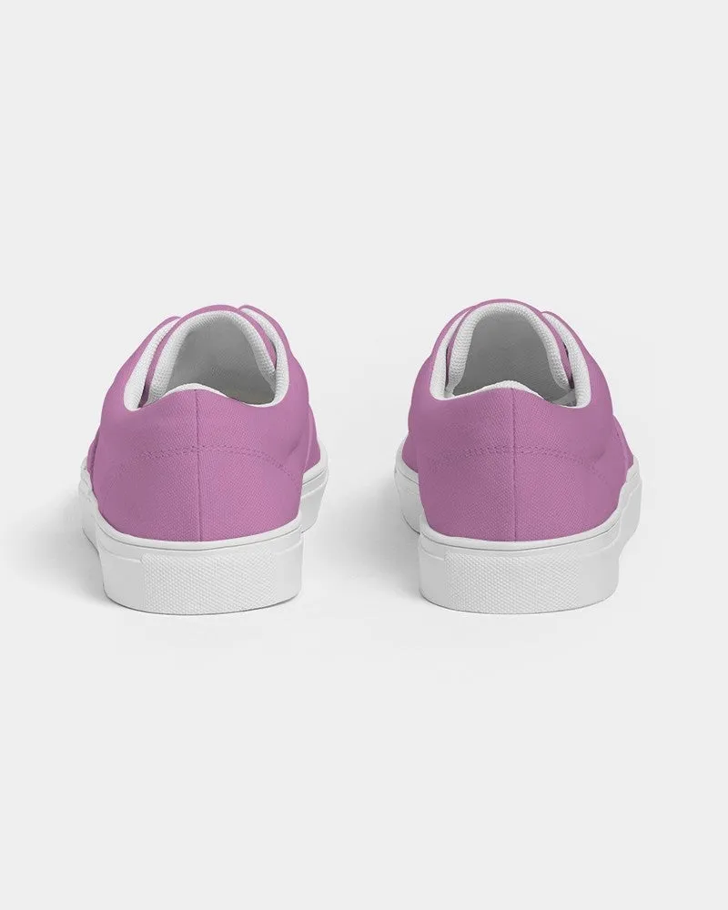 Pastel Magenta Purple Women's Canvas Sneakers | Women's | Bright Pastel Magenta Purple | C15M60Y0K0