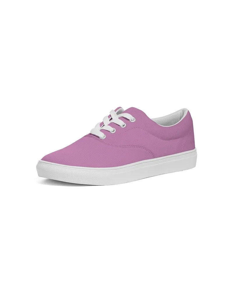 Pastel Magenta Purple Women's Canvas Sneakers | Women's | Bright Pastel Magenta Purple | C15M60Y0K0