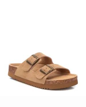 Porter Double Strap Sandal - Camel