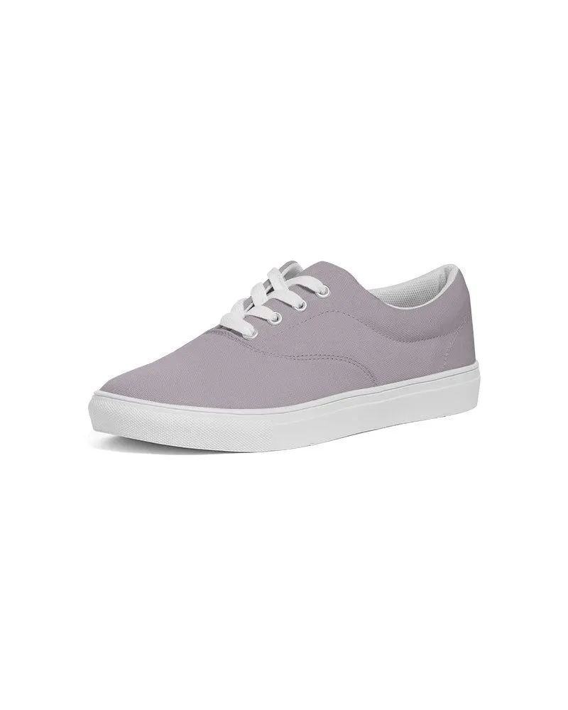 Shaded Pale Magenta Brown Canvas Sneakers | Men's | C0M10Y0K30