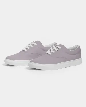 Shaded Pale Magenta Brown Canvas Sneakers | Men's | C0M10Y0K30