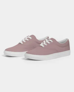 Shaded Pale Pastel Pink Brown Canvas Sneakers | Men's | C0M30Y15K30