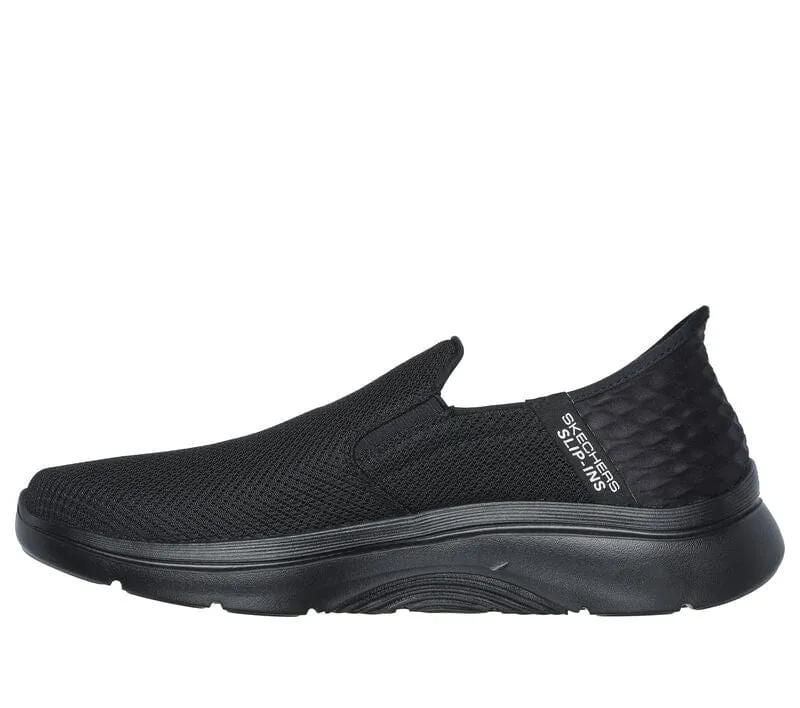 Skechers Men's Go Walk 2.0 Slip On Sneakers- Black