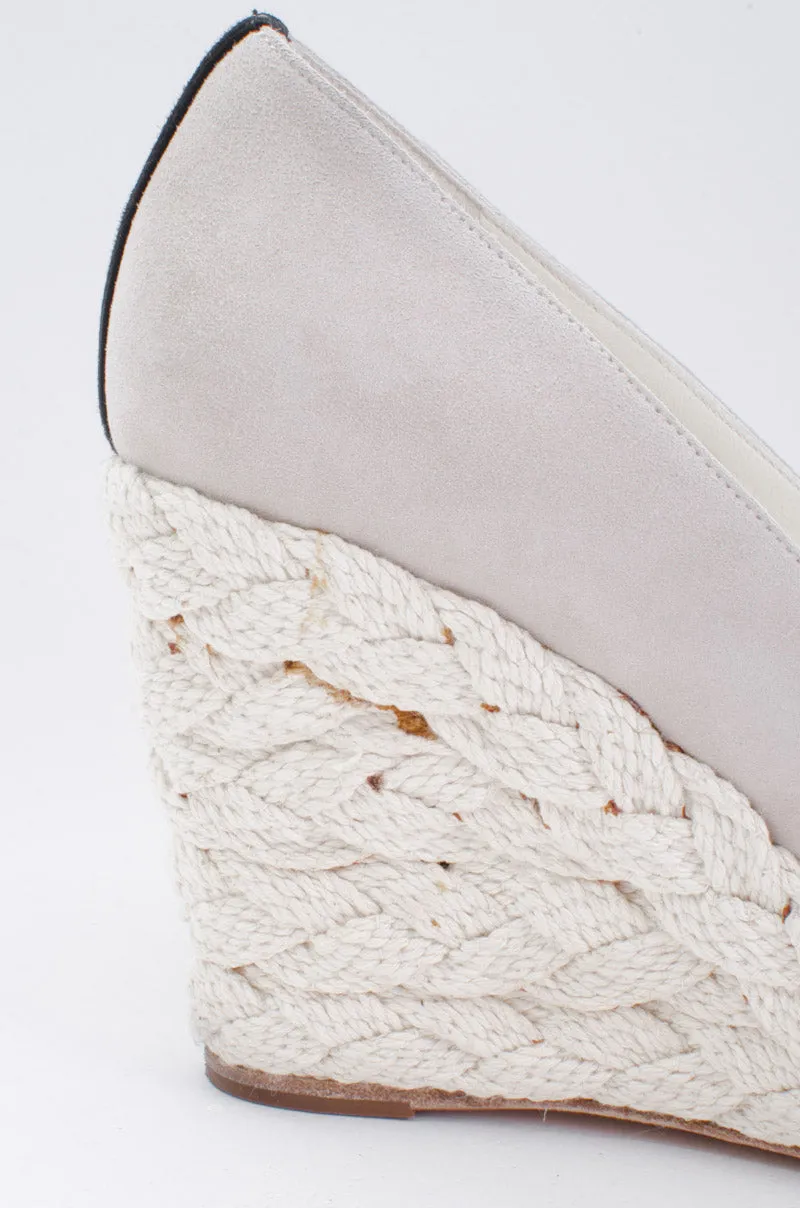 SUEDE ESPADRILLE WEDGES