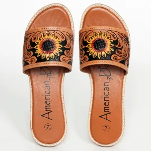 Sunflower Beach Western Leather Sandals