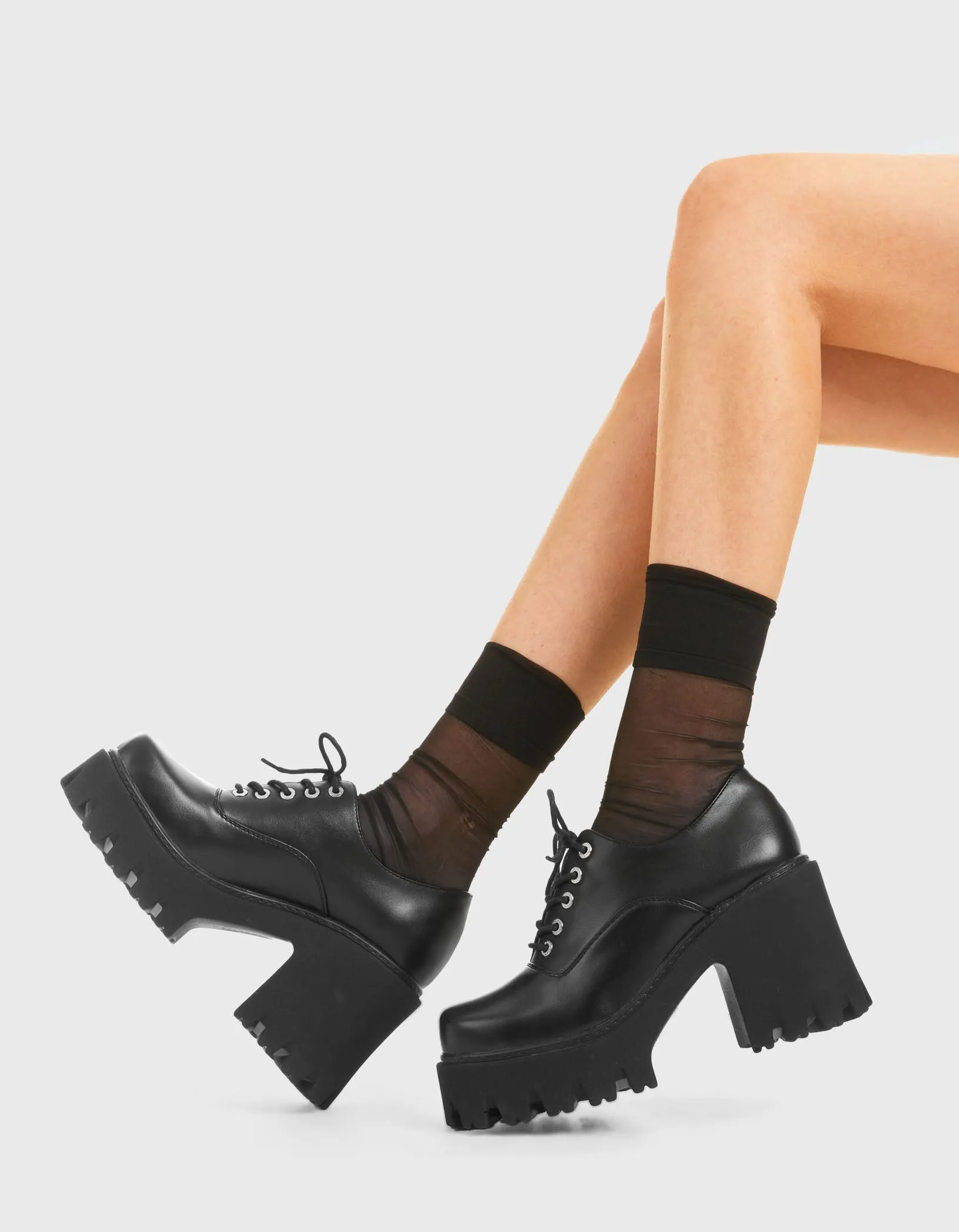 Temptation Chunky Platform Shoes