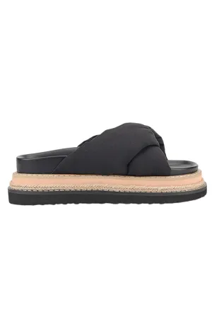 Thames Flatform Slides Black