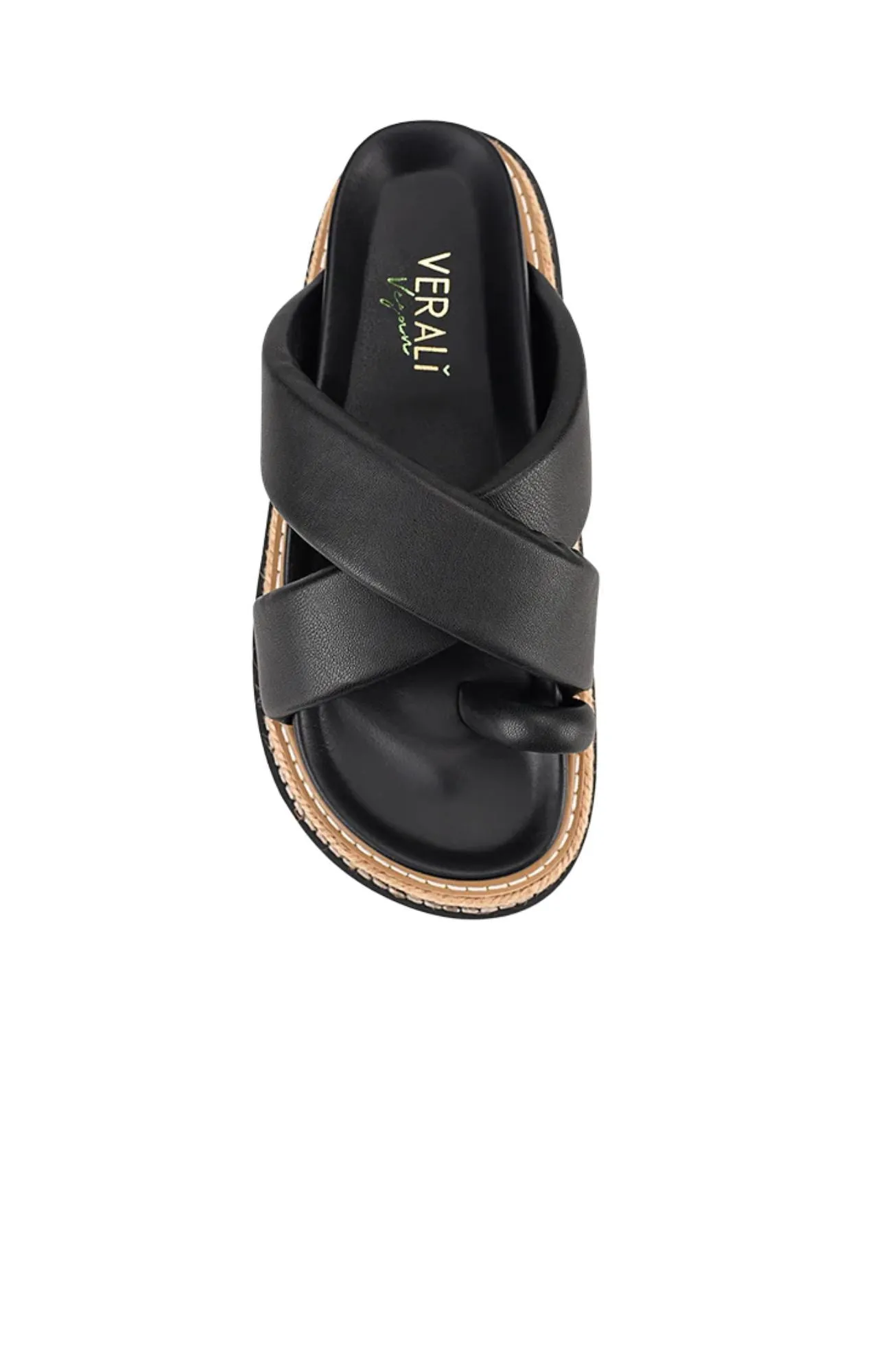 Thelma Flatform Slides Black