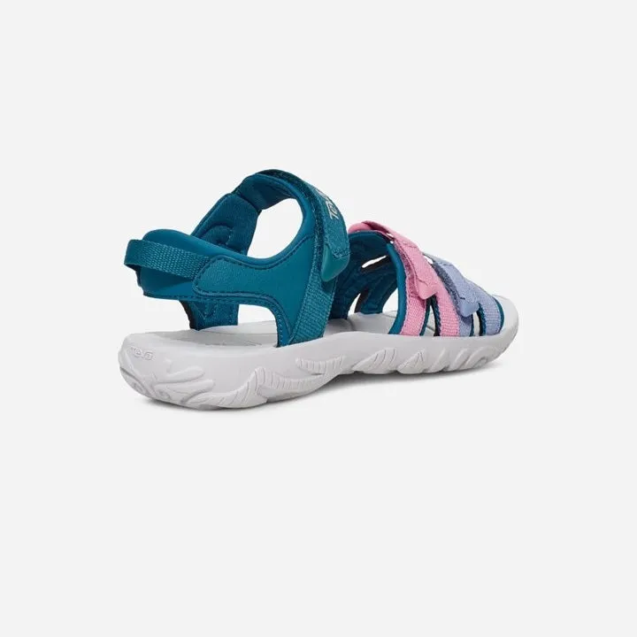 Tirra Kid's Adventure Sandal - Blue/Pink/Lavendar