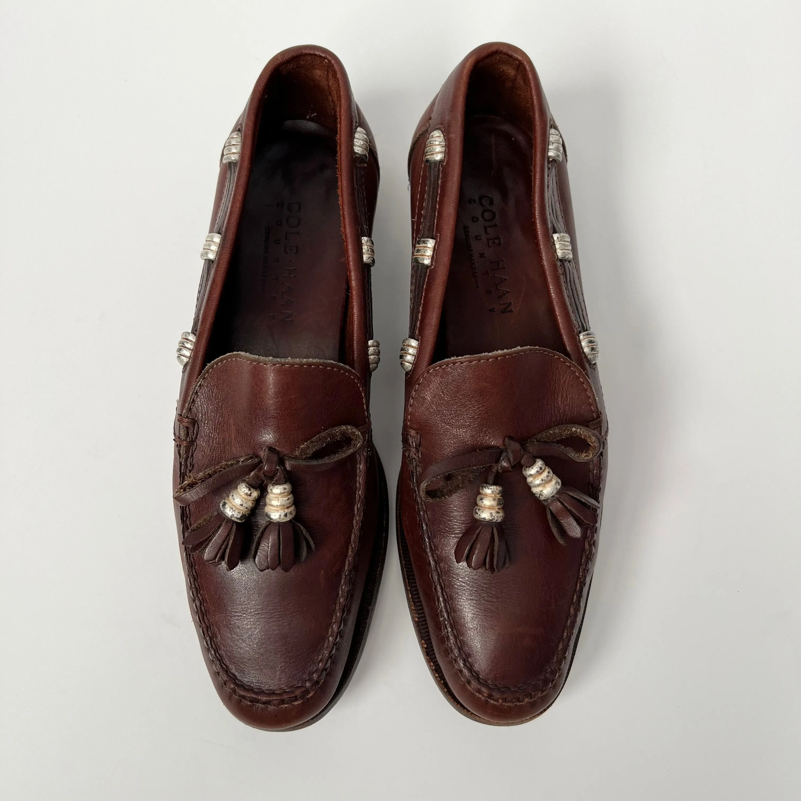 Vintage Cole Haan Country Leather Boat Shoes