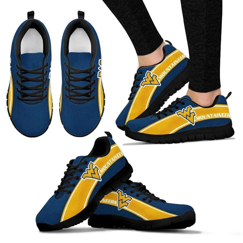 West Virginia Fan Mesh Running Shoe