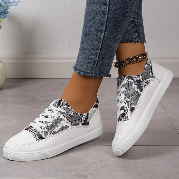 Women's Flat Casual Canvas Shoes 90564553C