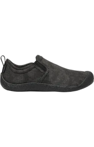 Women's Howser Canvas Slip on in Black/Black CLOSEOUTS