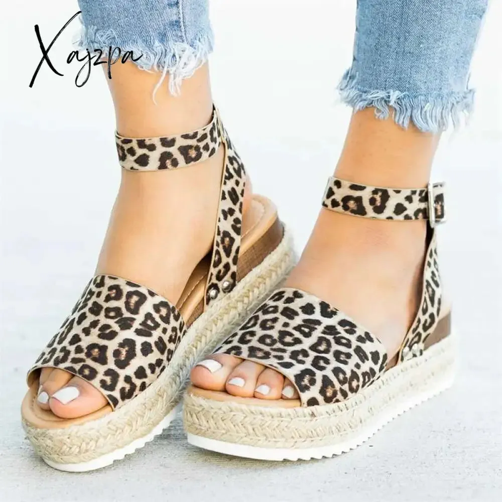 Xajzpa - Espadrille Platform Sandals