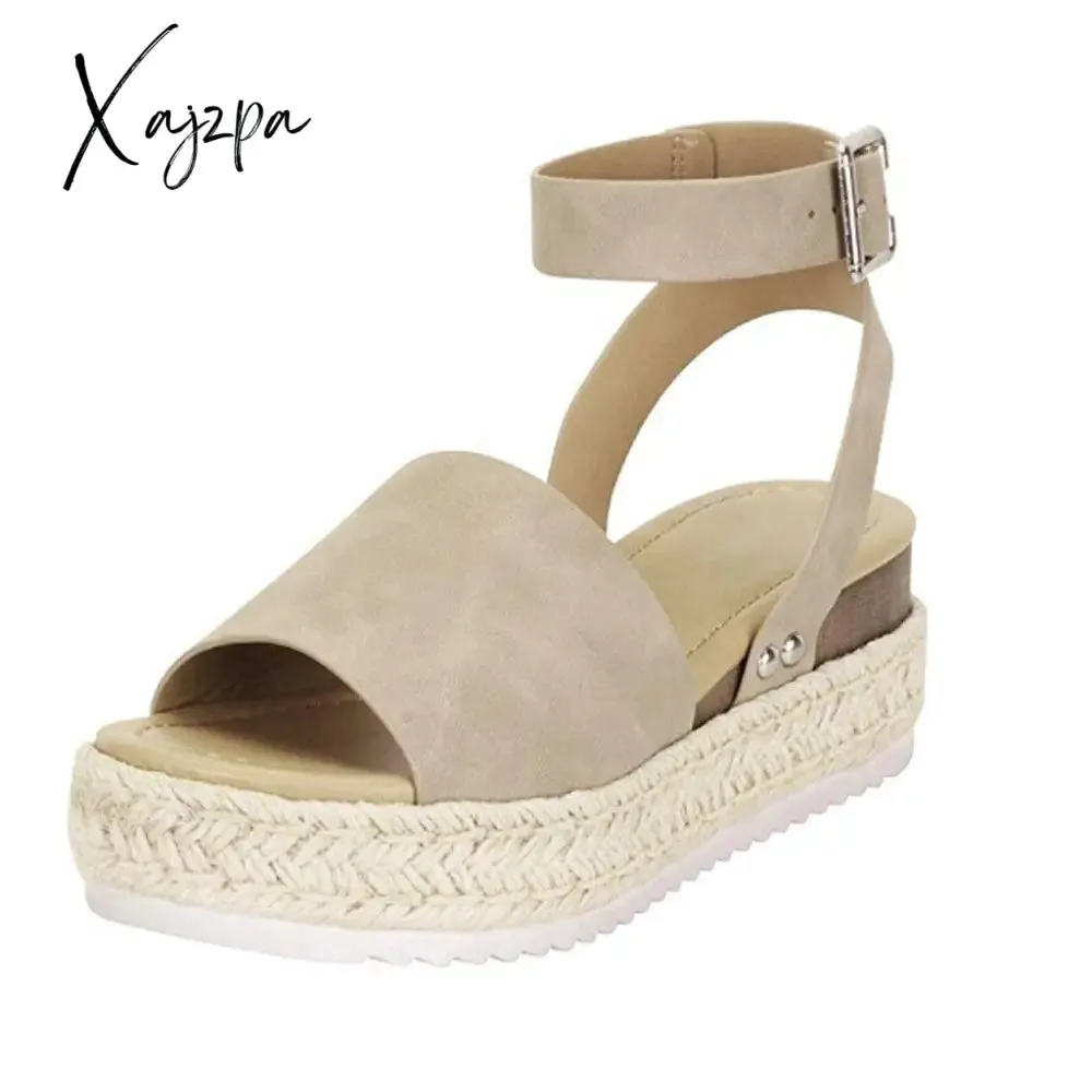 Xajzpa - Espadrille Platform Sandals